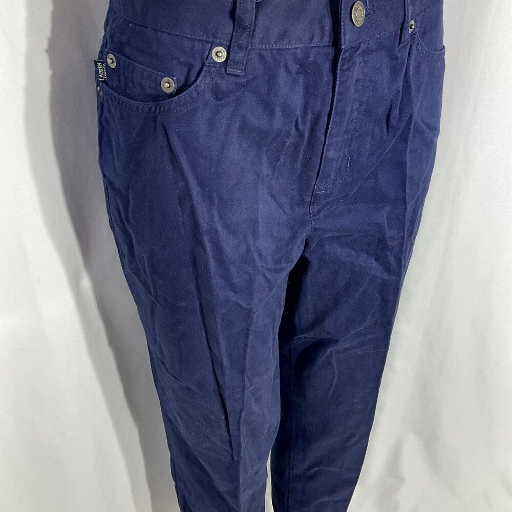 Lauren Sz 6P Dark Blue Straight Leg Jeans